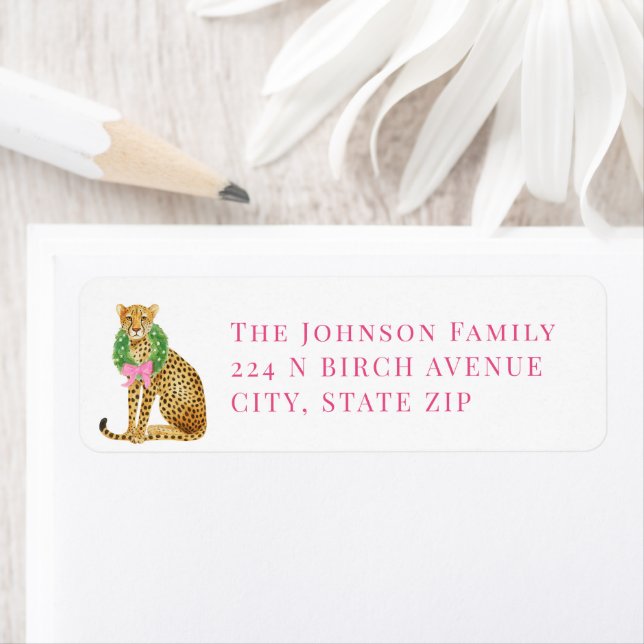 Christmas Leopard (En situation)