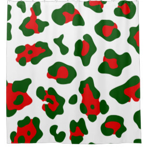 christmas leopard print