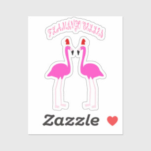 Christmas Lesbian Flamingos Flamingo Belles