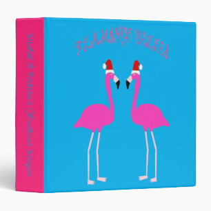 Christmas Lesbian Flamingos Flamingo Belles Recipe Binder