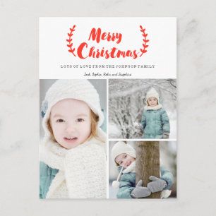Christmas   Lettering   Holiday Photo Card