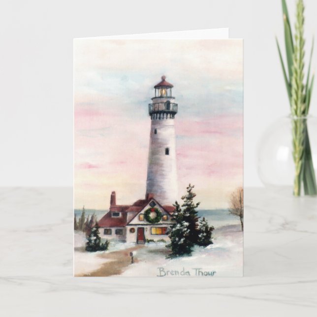 Christmas Light Blank Card (Front)