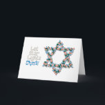 Christmas Light Hanukkah Card<br><div class="desc">This card comes from www.OurJewishCommunity.org which blends Judaism,  humanism,  and technology.  Check out our online congregation.  Ecards are available there as well.</div>