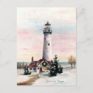 Christmas Light Postcard