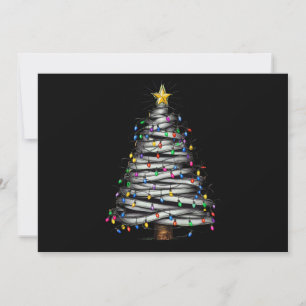 Christmas Light Tree Holiday  Card