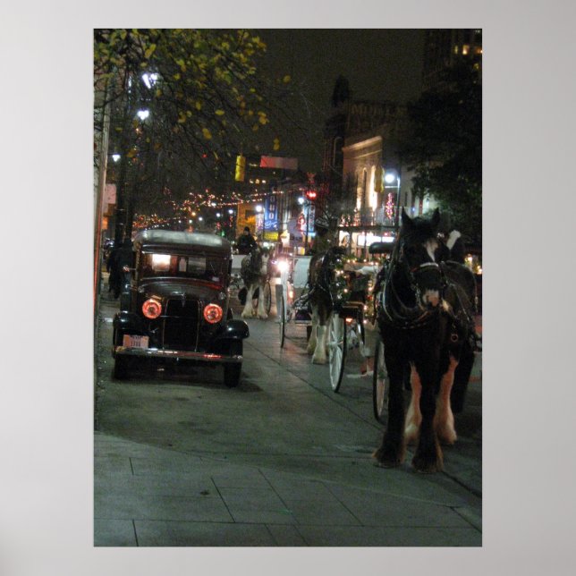 Christmas Lights 2008 - Downtown Poster (Front)