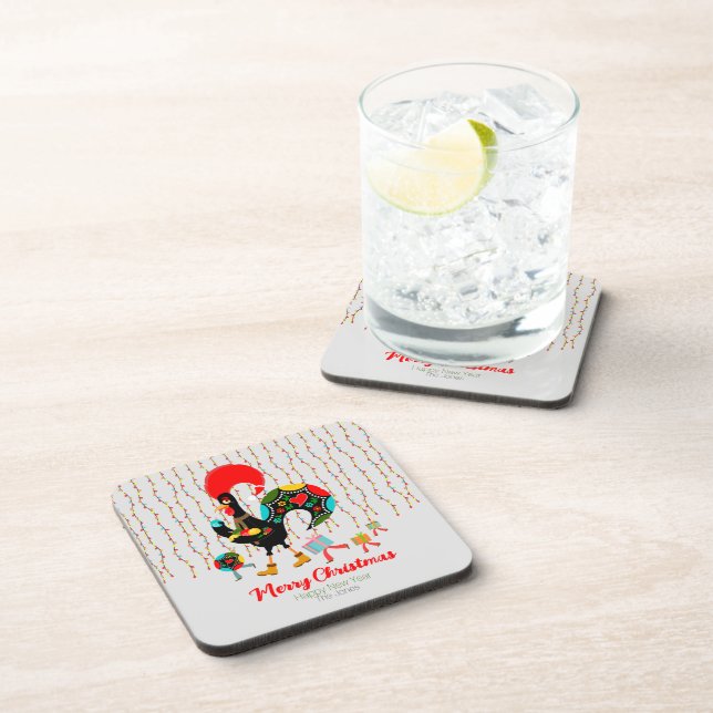 Christmas lights, baubles, presents and Rooster Coaster (Right Side)