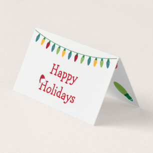 Christmas Lights Card #HolidayZ