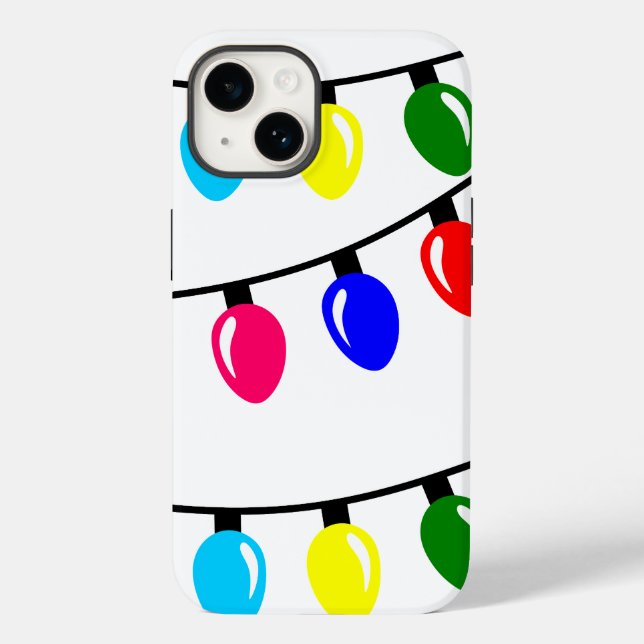 Christmas Lights Case-Mate iPhone Case (Back)