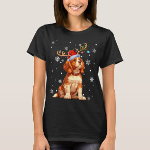 Christmas Lights Cavalier King Charles Spaniel Xma T-Shirt