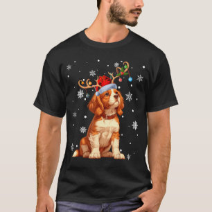 Christmas Lights Cavalier King Charles Spaniel Xma T-Shirt