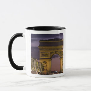 Christmas lights, Champs Elysees, Arc de Mug