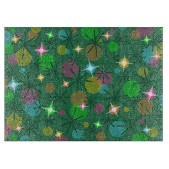Christmas Lights cutting board (Front)