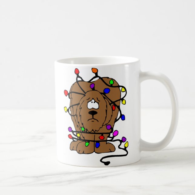 Christmas Lights Disaster Coffee Mug (Right)