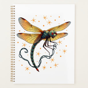Christmas Lights Dragonfly Planner