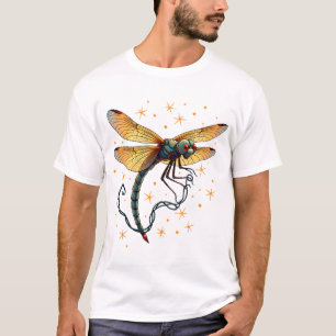 Christmas Lights Dragonfly T-Shirt