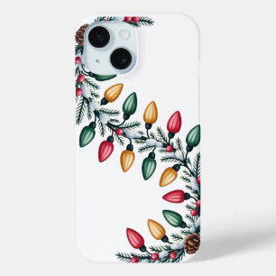 Christmas Lights Garland iPhone / iPad case