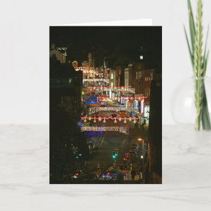 Christmas lights Guildford Holiday Card