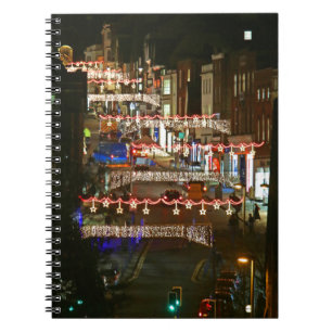 Christmas lights Guildford Notebook