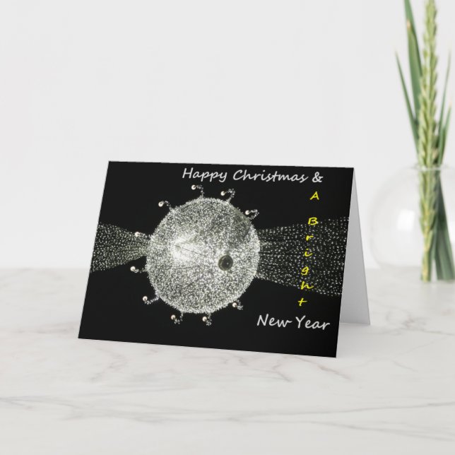 Christmas Lights Holiday Card (Front)