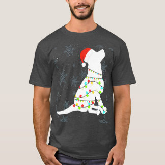 Christmas Lights Labrador Retriever Dog Lover T-Shirt