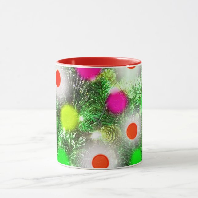 Christmas Lights Mug (Center)