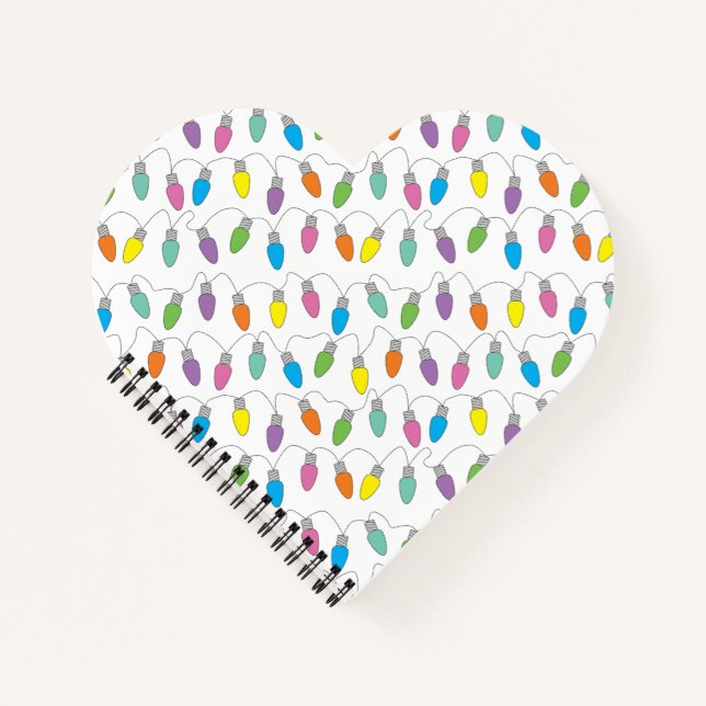 Christmas lights notebook (Front)