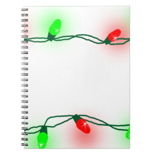 Christmas Lights Notebook