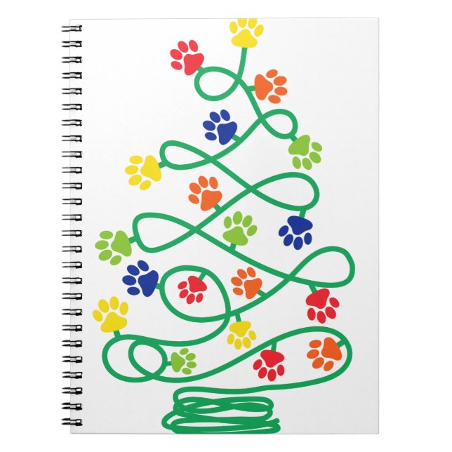 Christmas lights notebook (Front)