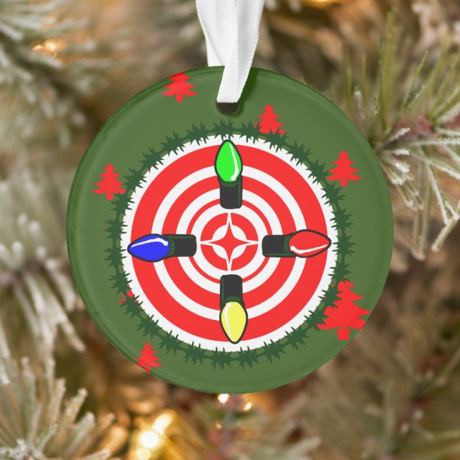 Christmas Lights on point! Ornament (Tree)