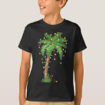 Christmas Lights Palm Tree Beach Funny Tropical Xm T-Shirt<br><div class="desc">Christmas Lights Palm Tree Beach Funny Tropical Xmas Gift</div>