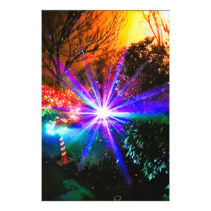 Christmas Lights Photo Print