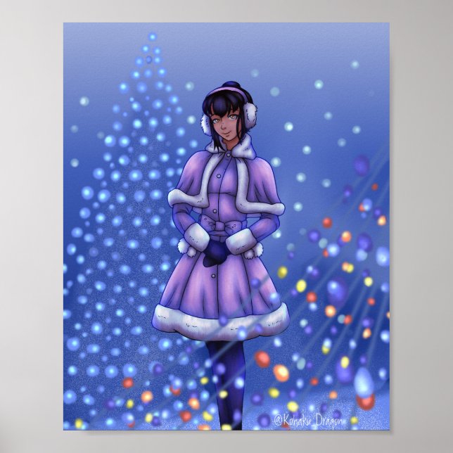 Christmas Lights Poster (Front)