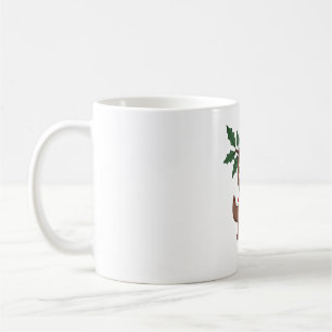 Christmas Lights Sloth Wearing Xmas Hat - Sloth Lo Coffee Mug
