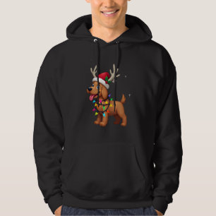Christmas Lights Soft Coated Wheaten Terrier Dog T Hoodie