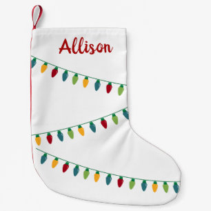 Christmas Lights Stocking