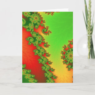 Christmas Lines Greetings Card