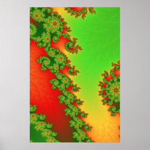 Christmas Lines Poster