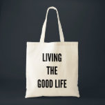 Christmas living the good life hanukkah tote bag<br><div class="desc">Christmas living the good life hanukkah tote</div>