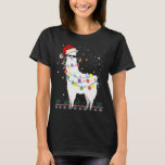Christmas Llama Santa Hat Ugly Xmas Tree Alpaca Gi T-Shirt<br><div class="desc">Christmas Llama Santa Hat Ugly Xmas Tree Alpaca Gift</div>