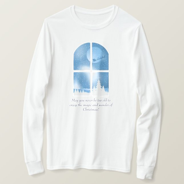 Christmas Long Sleeve T-Shirt (Design Front)