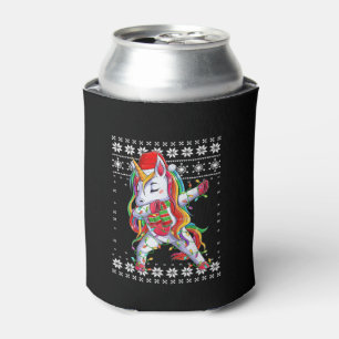 Christmas Long Sleeve T-Shirt Can Cooler