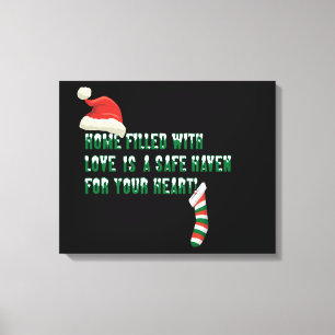 CHRISTMAS LOVE   CANVAS