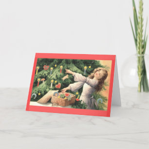 Christmas Love -  custom christmas greetings Holiday Card