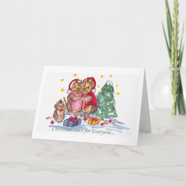 Christmas Love for Everyone Holiday Card (Front)