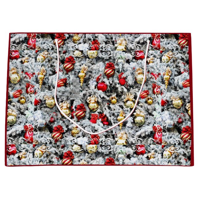 Christmas Love_ Large Gift Bag (Front)