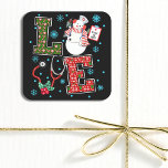 Christmas Love Nurse Cute Medical Snowman Holly Square Sticker<br><div class="desc">This modern design features the text "Love" in modern fun typography accented with a snowman nurse,  stethoscope,  snowflakes,  holly and candy canes. Perfect for Christmas holidays #nurse #nurselife #doctor #medical #health #christmas #stickers #christmasstickers #giftwrappingsupplies #christmasparty</div>