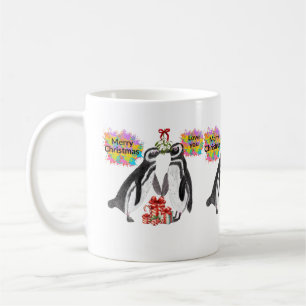 Christmas Love Penguin Coffee Mug