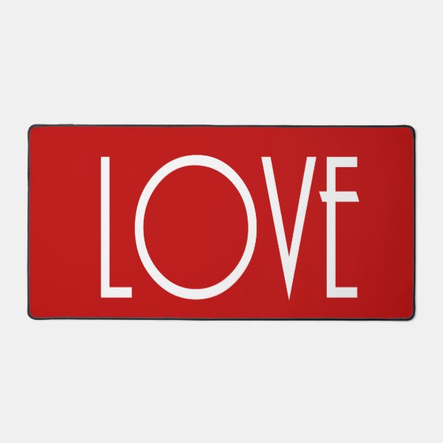 Christmas Love Red Arrière - plan Doormat (Recto)