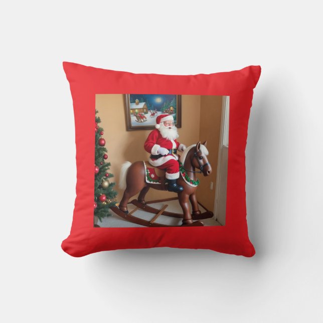 Christmas Love  Throw Pillow (Front)